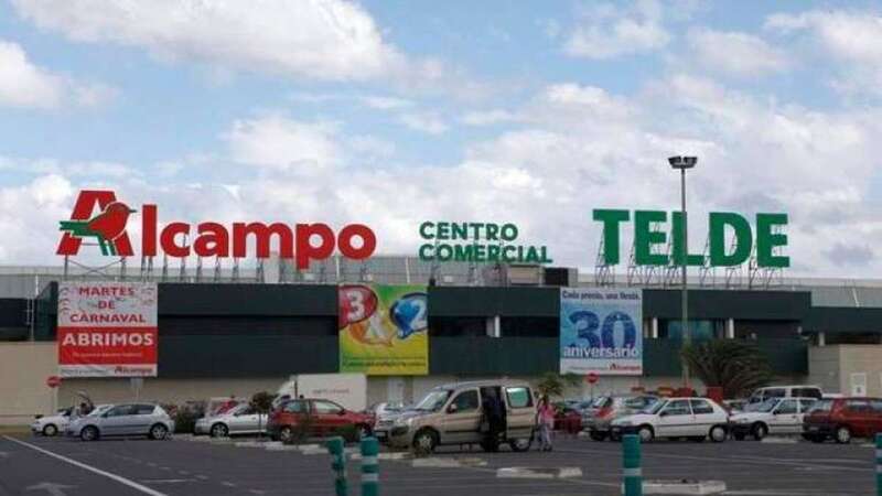 Instalaciones de Alcampo Telde, en una imagen de archivo (Foto TA)